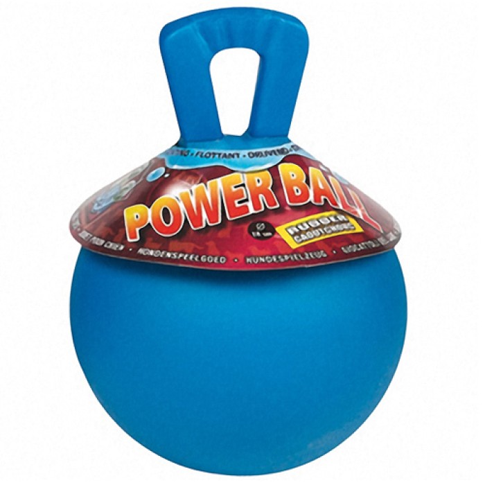 Flamingo  (ФЛАМІНГО) POWER BALL іграшка пауер бол для великих собак, м'яч плаваючий з ручкою, гума , 16 см .